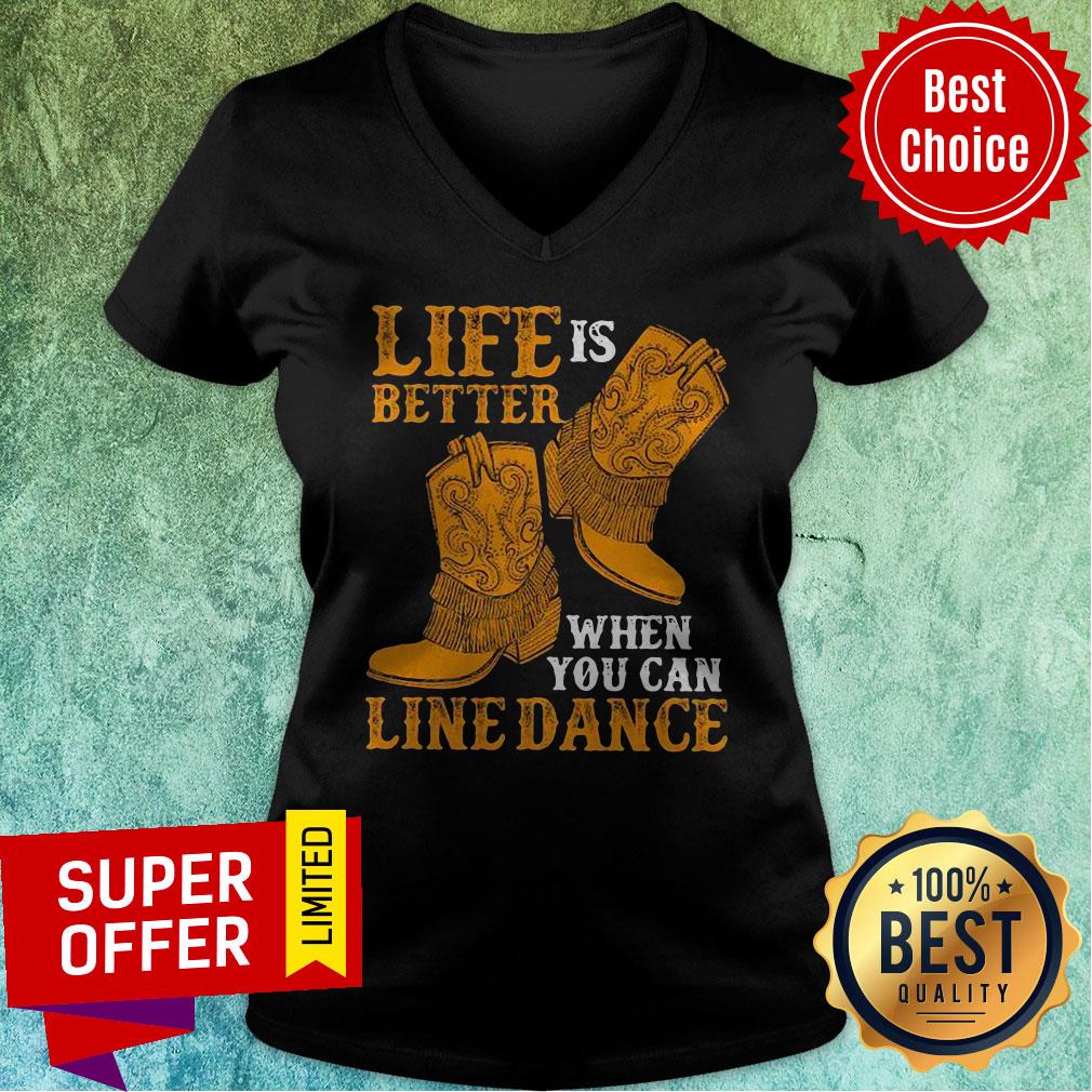 Nice Life Is Better When You Can Line Dance Shirt - Image 3