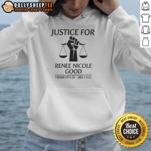 Alternative view of Awesome Justice For Renee Nicole Good Minneapolis Jan 7 2026 T-Shirt