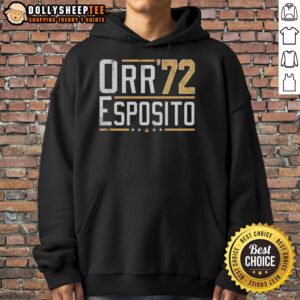 Alternative view of Funny Orr Esposito '72 Shirt