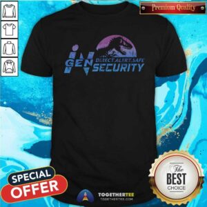 Top InGen Security Direct Alert Safe T-Shirt