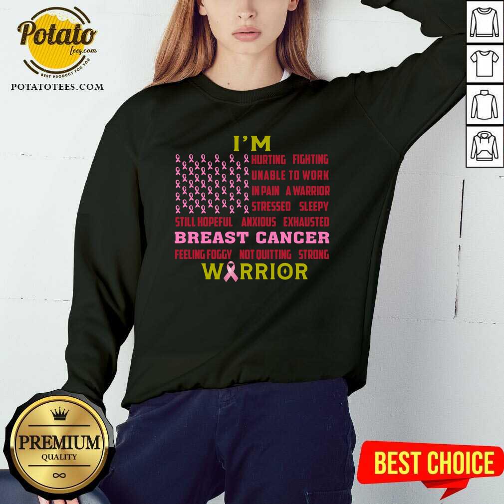 I’m Fighting Breast Cancer Warrior Shirt - Image 4