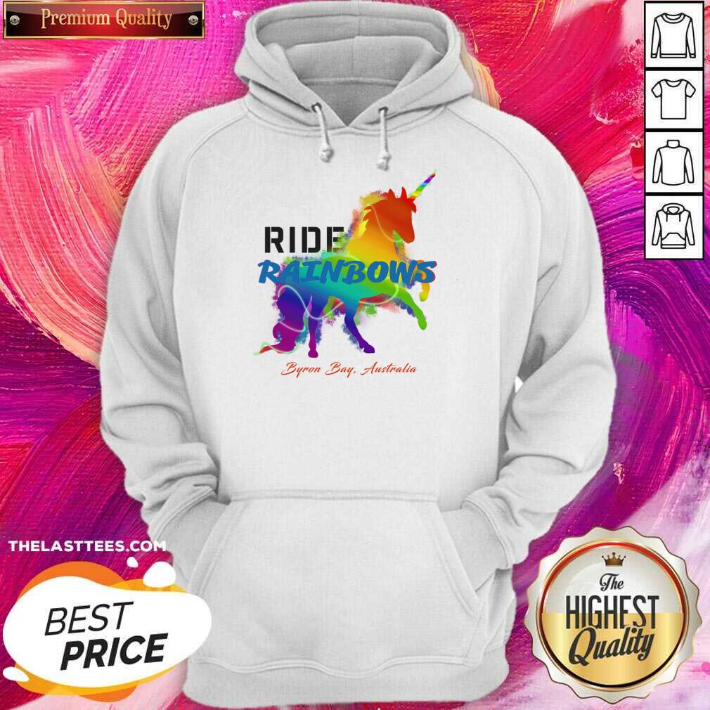 Ride Rainbows Byron Bay Australia Shirt - Image 4
