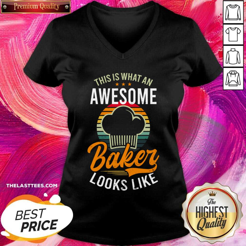 This Is What An Awesome Baker Looks Like Shirt - Image 5