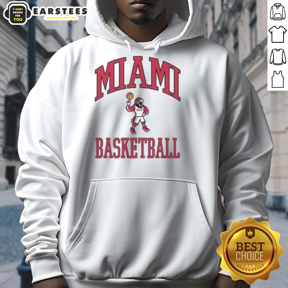 Nice Miami Basketball Swoop League T-Shirt - Image 2