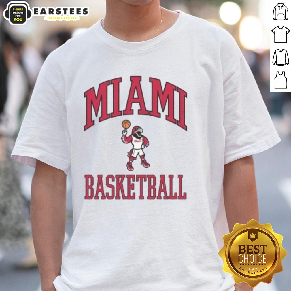 Nice Miami Basketball Swoop League T-Shirt