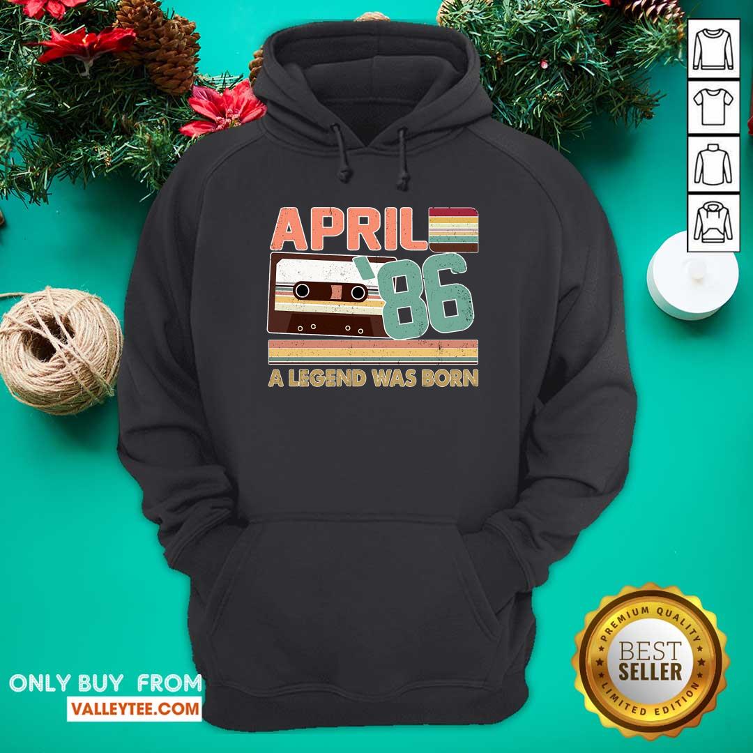 April 1986 A Legend Was Born Shirt - Image 2