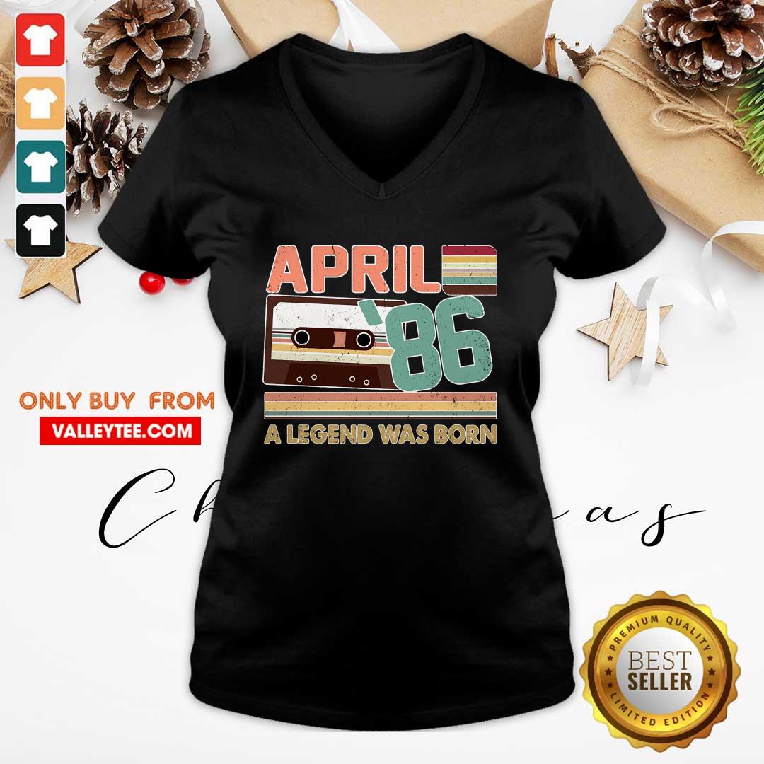 April 1986 A Legend Was Born Shirt - Image 3