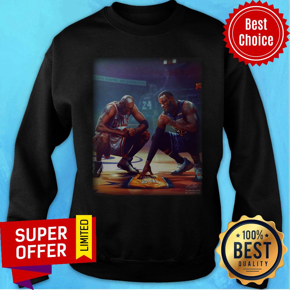 Funny Kobe And Lebron Shirt - Image 2