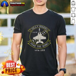 Hot Jolly Rogers Fear The Bones VFA 103 T-Shirt