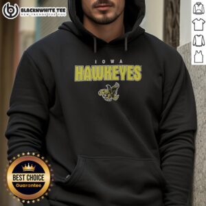Alternative view of Good Iowa Hawkeyes Throwback T-Shirt
