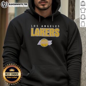 Alternative view of Good Los Angeles Lakers Throwback T-Shirt