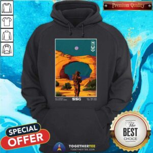 Alternative view of Spacestation x Halo Infinite T-shirt