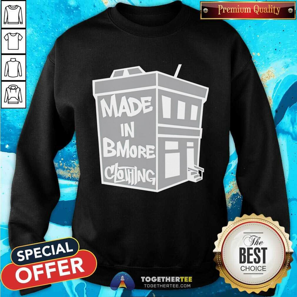 Row Home Made In Bmore Clothing T-shirt - Image 5