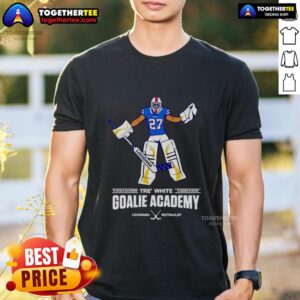 Nice Tre' White Goalie Academy 0 Goals Allowed 0 Games Played T-Shirt