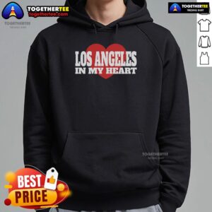 Alternative view of Pretty Los Angeles In My Heart T-Shirt