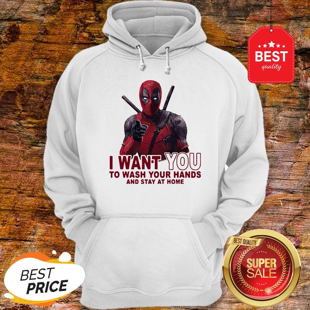 Deadpool I Want You To Wash Your Hands And Stay At Home Coronavirus Shirt - Image 5