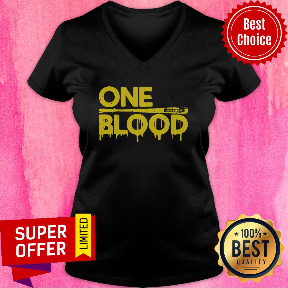 One Blood San Diego Baseball Bat Shirt - Image 2