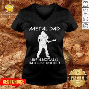 Alternative view of Funny Metal Dad Saying Rock Music Father Quote Gift Shirt