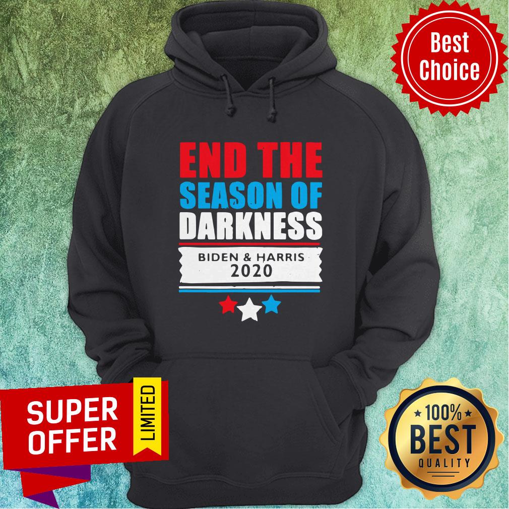 Top End The Season Of Darkness Biden And Harris 2020 Shirt - Image 3