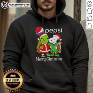 Alternative view of Awesome Pepsi X Grinch And Snoopy Merry Christmas T-Shirt