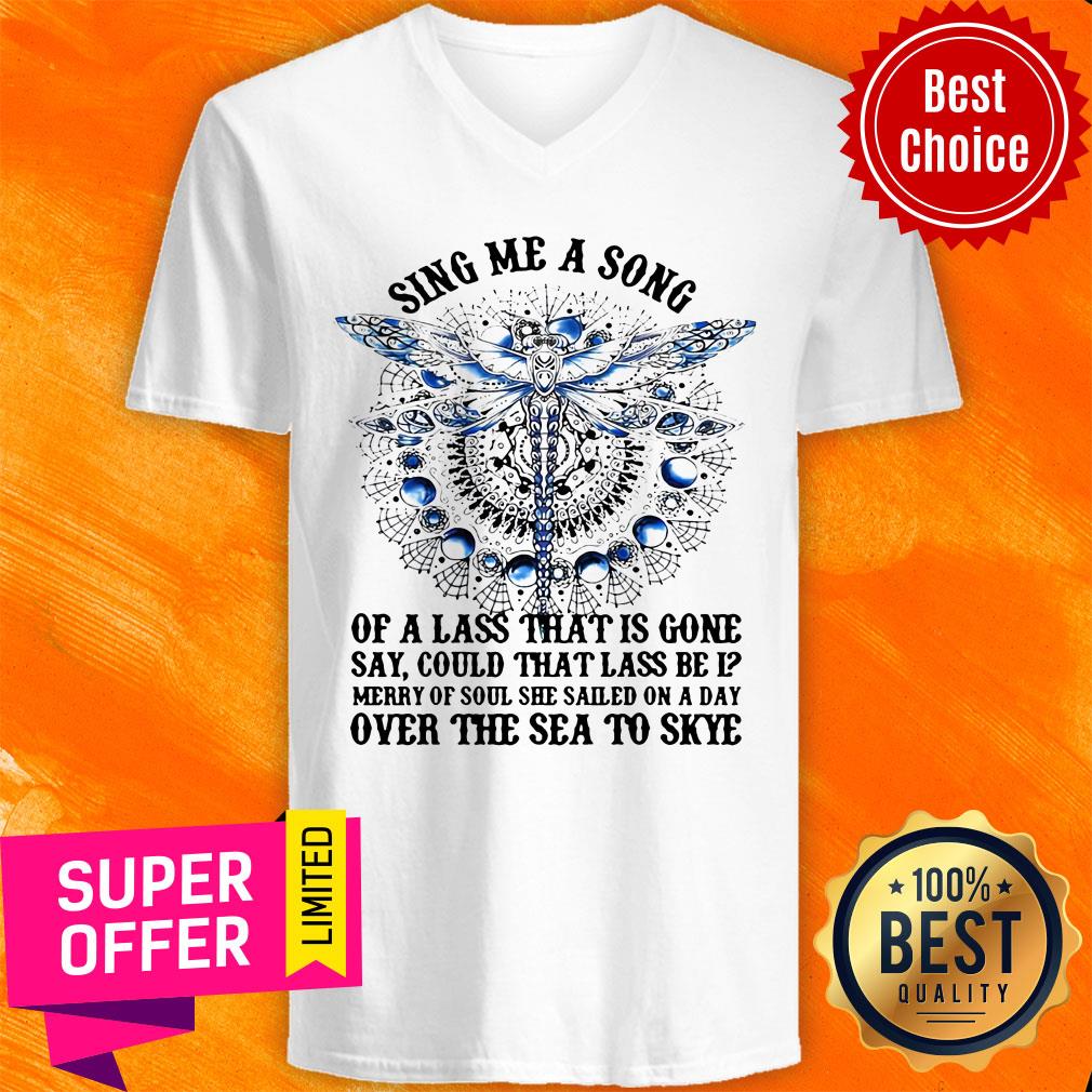 Sing Me A Song Of A Lass That Is Gone Say Could That Lass Be Is Merry Of Soul Dragonfly Shirt - Image 5