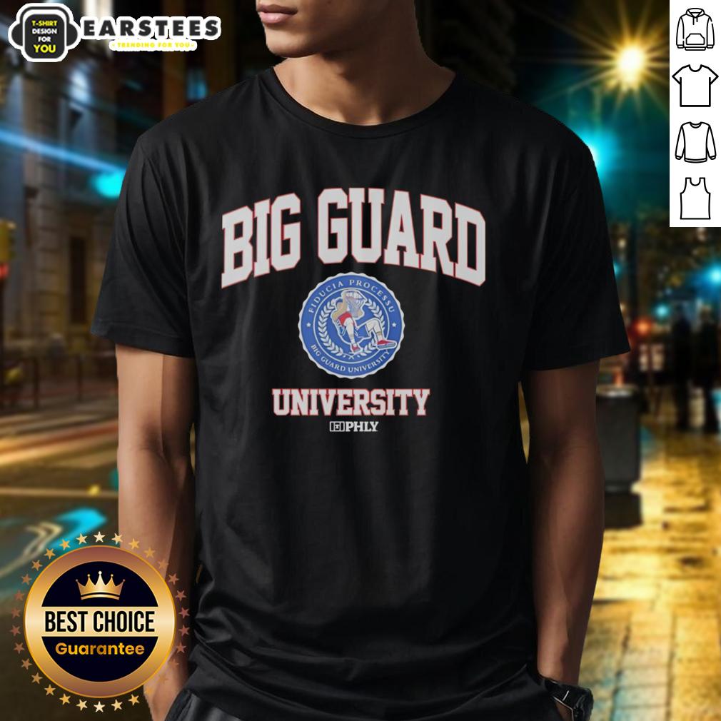 Awesome Fiducia Processu Phly Big Guard University 2026 T-Shirt
