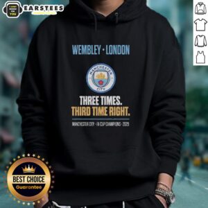 Alternative view of Awesome Manchester City Fa Cup Champions Wembley 2026 Redemption T-Shirt