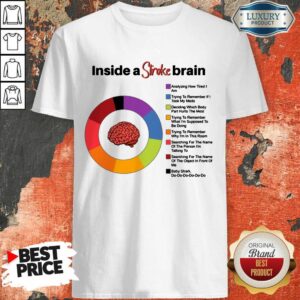 Inside A Stroke Brain Shirt