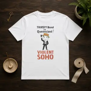 Funny Violent Soho Mr Soho Thirsty Band Queensland Shirt