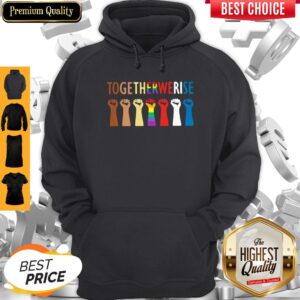 Alternative view of Original LGBT Together We Rise Shirt