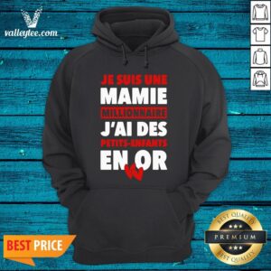 Alternative view of Official Je Suis Une Mamie Millionnaire J'ai Des Petits Enfants Enor Hearts Shirt