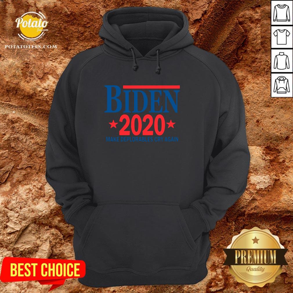Perfect Biden 2020 Make Deplorables Cry Again Shirt - Image 5