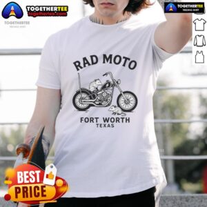 Original Possum Rad Moto Fort Worth Texas T-Shirt