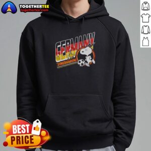 Alternative view of Top Peanuts Snoopy X Germany Soccer T-Shirt