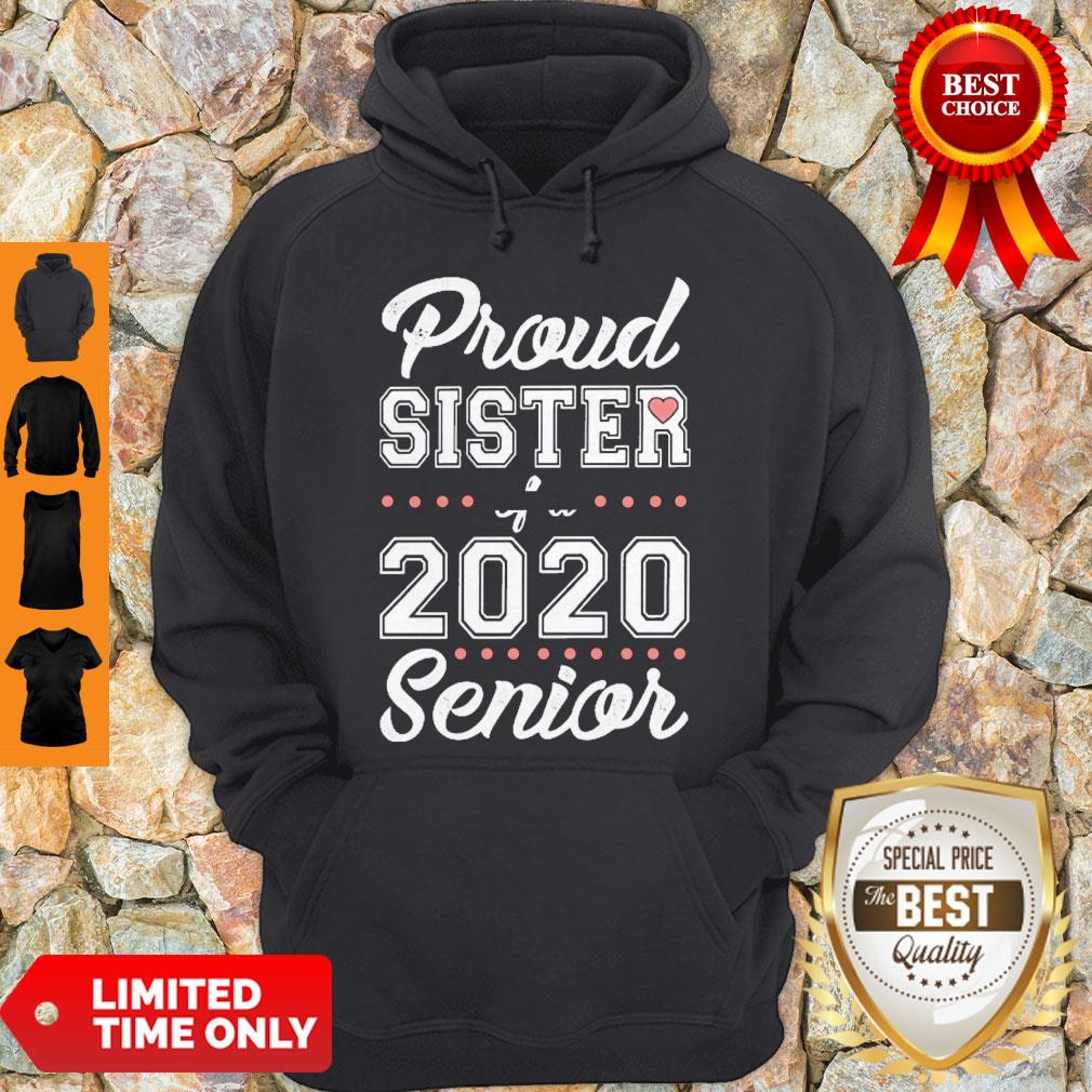 Official Proud Sister Of A 2020 Senior Shirt - Image 2