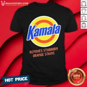 Hot Kamala Removes Stubborn Orange Stains Shirt