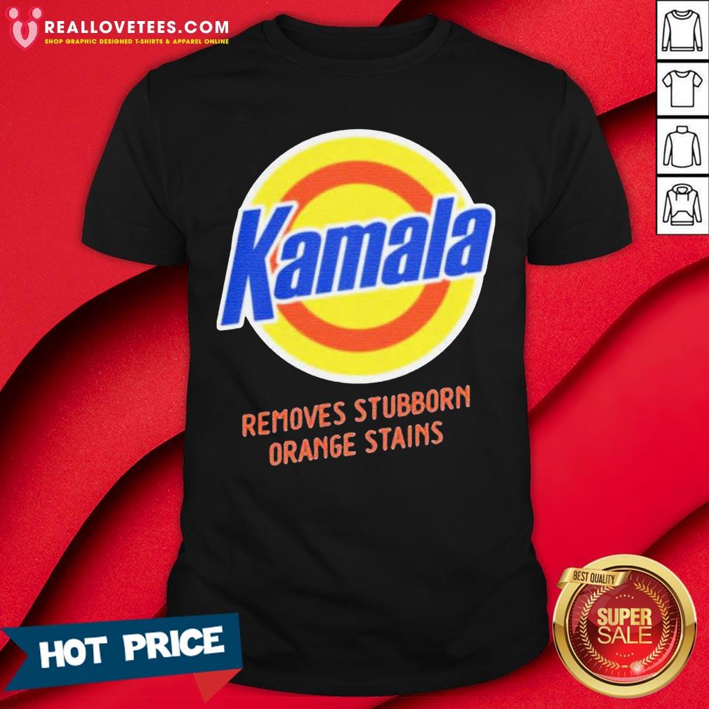 Hot Kamala Removes Stubborn Orange Stains Shirt