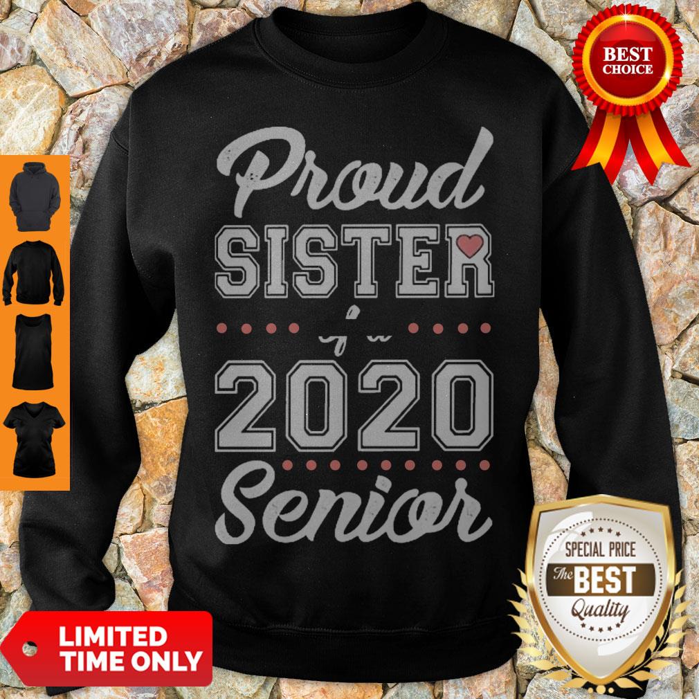 Official Proud Sister Of A 2020 Senior Shirt - Image 5