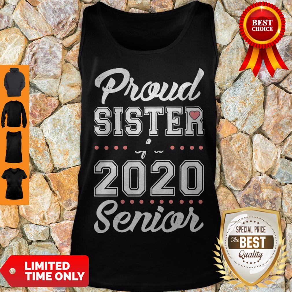 Official Proud Sister Of A 2020 Senior Shirt - Image 3