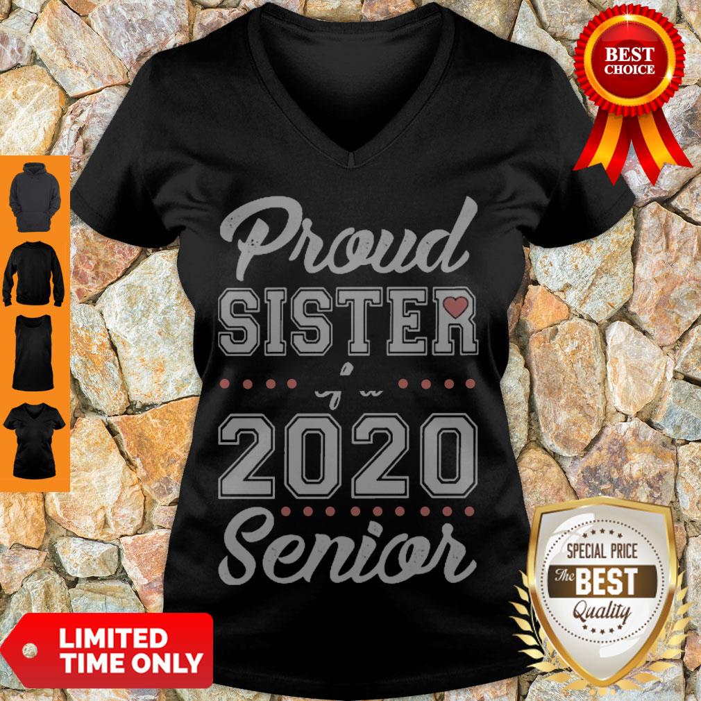 Official Proud Sister Of A 2020 Senior Shirt - Image 4
