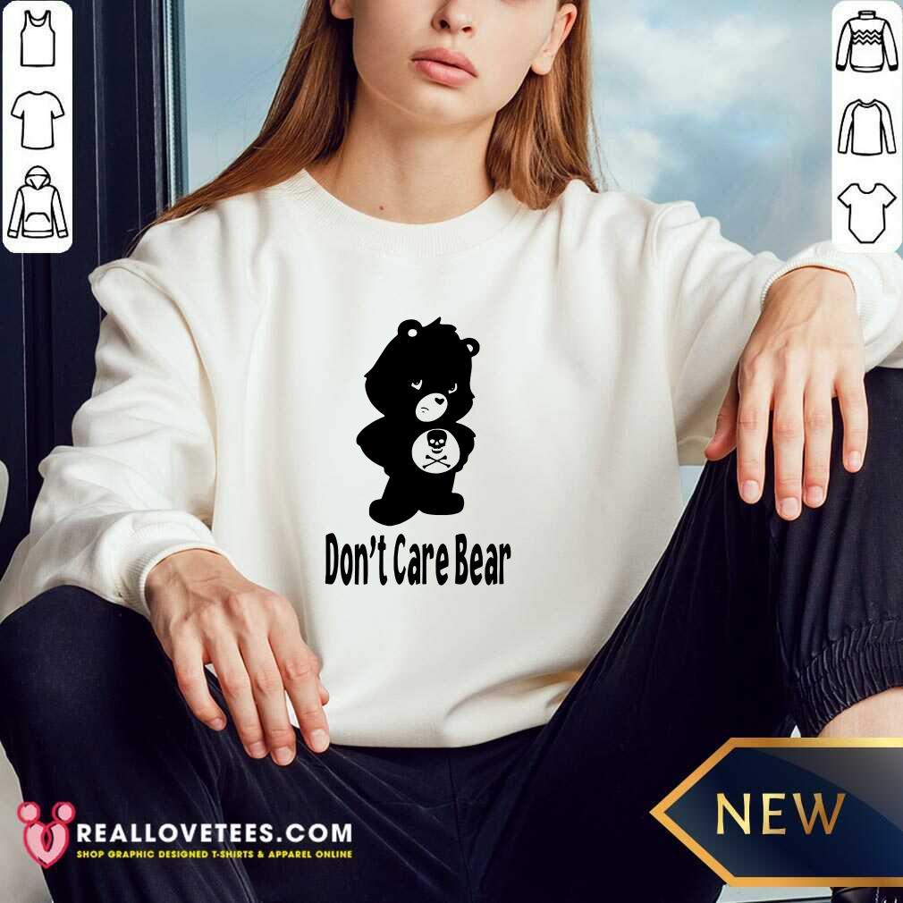 Super Nice Don’t Care Bear shirt - Image 3