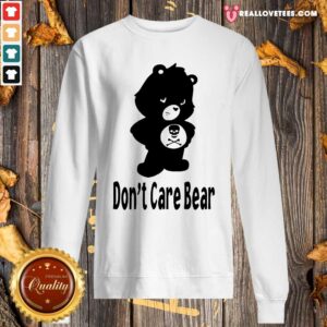 Alternative view of Super Nice Don’t Care Bear shirt