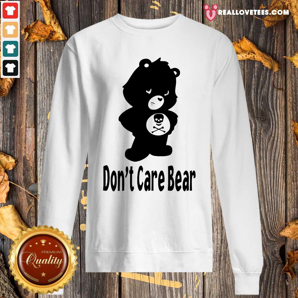 Super Nice Don’t Care Bear shirt - Image 2