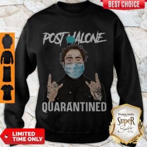 Alternative view of Top Post Malone Quarantined COVID-19 Shirt