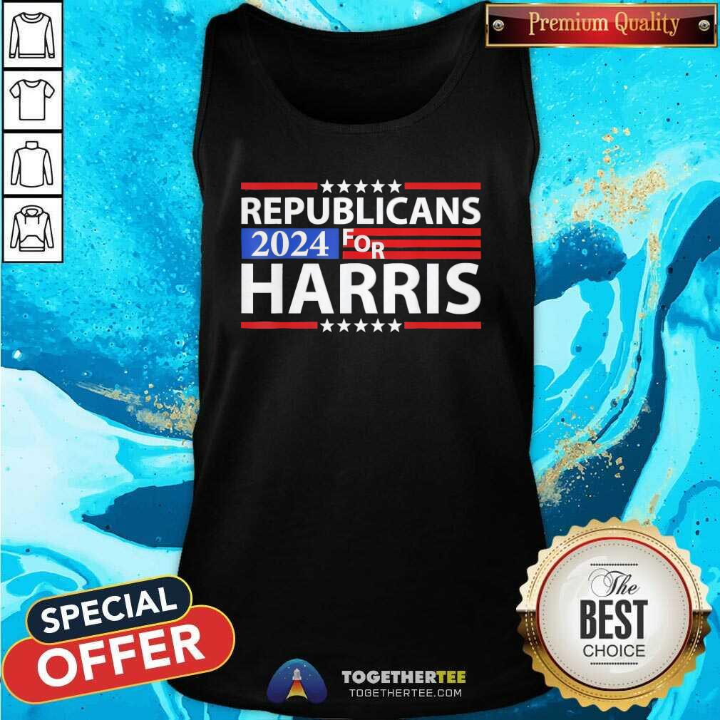 Great Republicans For Kamala Harris President Election 2024 T-Shirt - Image 4