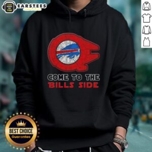 Alternative view of Happy Star Wars Come To The Buffalo Bills Side T-Shirt