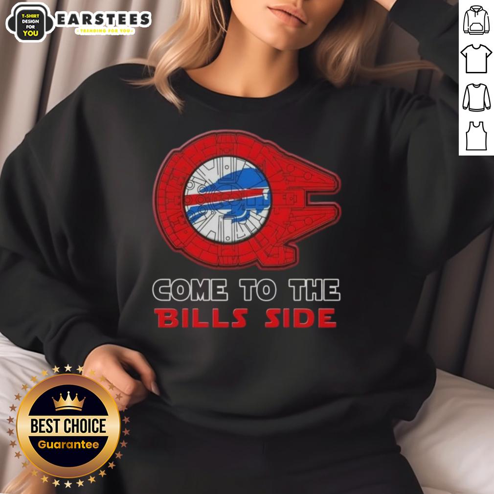 Happy Star Wars Come To The Buffalo Bills Side T-Shirt - Image 5