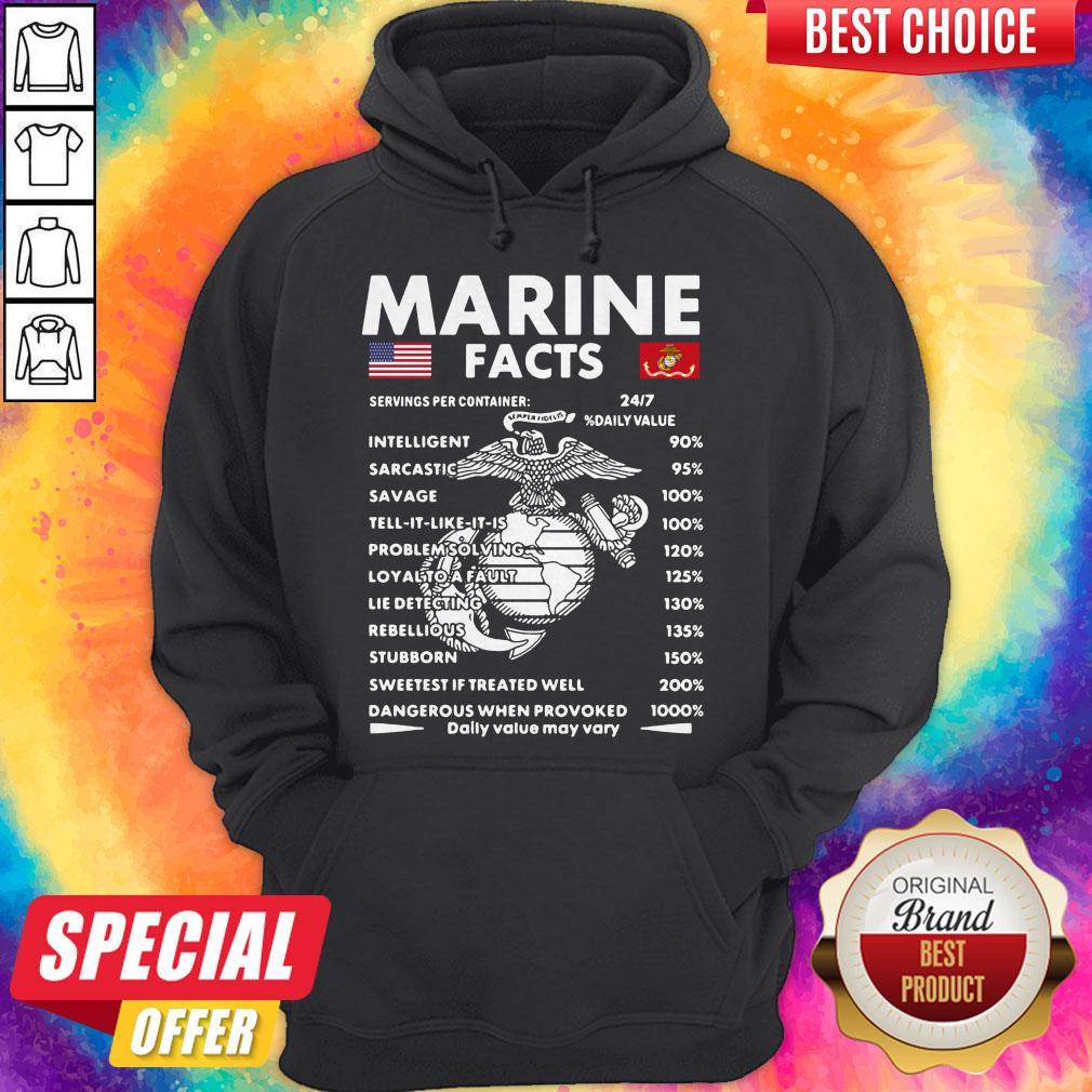 Official Marine Facts Shirt - Image 5