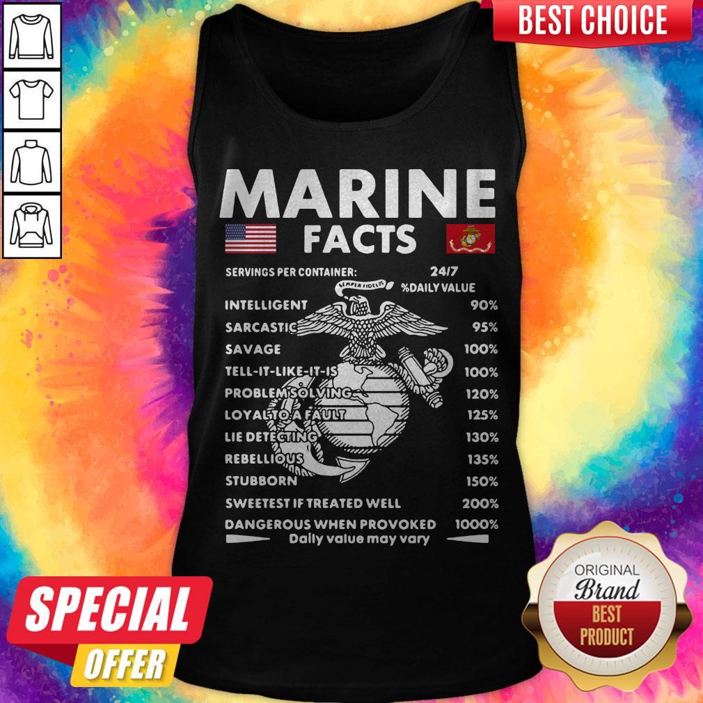 Official Marine Facts Shirt - Image 3