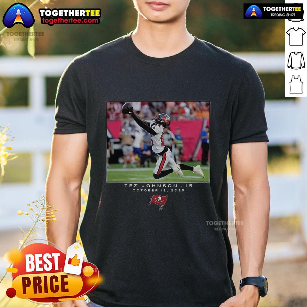 Hot Tez Johnson Tampa Bay Buccaneers NFL Week 6 2025 T-Shirt